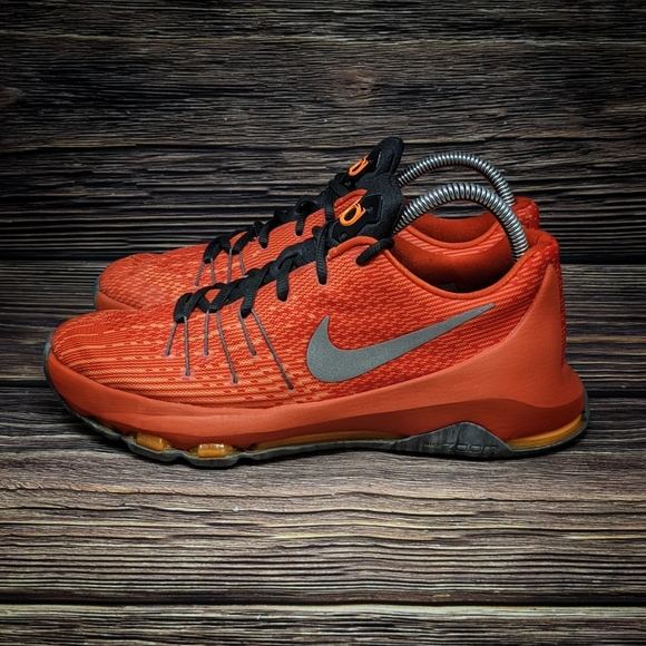 Nike KD 8 Total Orange PS Boys 6.5Y Women's 8.5 - Picture 2 of 9